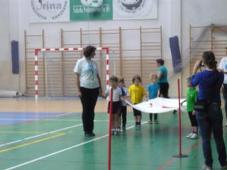 Udział dzieci w Mokotowskiej Przedszkolnej Olimpady Sportowej