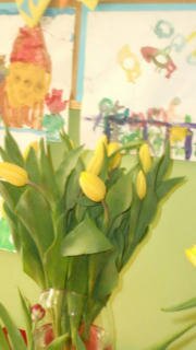 II WYSTAWA TULIPANÓW - tulipany w wazonie
