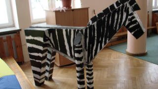 Dekoracja - zebra